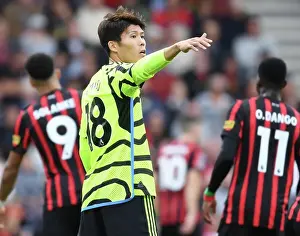 Arsenal's Tomiyasu Faces Off Against AFC Bournemouth in Premier League Showdown (2023-24)