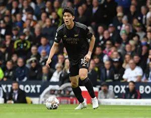 Arsenal's Tomiyasu Faces Off Against Leeds United in Premier League Clash