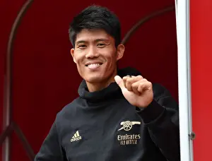 Arsenal's Tomiyasu Gears Up: Arsenal vs Sevilla - Emirates Cup 2022