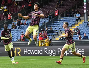Arsenal's Tomiyasu Gears Up: Premier League Showdown Against Burnley (2021-22)