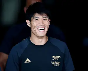 Arsenal's Tomiyasu Ready for Action: Arsenal vs Everton Pre-Season 2022-23