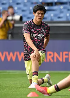 Burnley V Arsenal 2021-22 Prints: Arsenal's Tomiyasu Ready for Burnley Clash - Premier League 2021-22