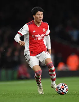 Arsenal V Crystal Palace 2021-22 Prints: Arsenal's Tomiyasu Shines: Arsenal vs. Crystal Palace, Premier League 2021-22