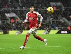 Newcastle United V Arsenal 2023-24 Prints: Arsenal's Tomiyasu Shines: Newcastle United vs Arsenal, Premier League 2023-24