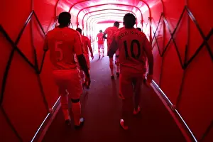 Arsenal V Manchester City 2008-09 Prints: Arsenal's Toure Shines as Gunners Top Manchester City 2-0 in Premier League Showdown