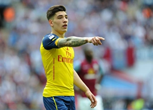 Arsenal's Triumph: Hector Bellerin's Unforgettable Performance in Arsenal's 4-0 FA Cup Final Victory over Aston Villa (May 30, 2015)