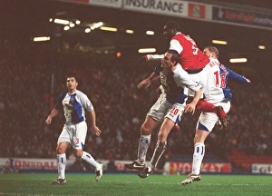 Blackburn Rovers V Arsenal 2006-07 Prints: Arsenal's Triumph: 2-0 Victory Over Blackburn Rovers