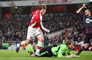 Arsenal V Bolton 2009-10 Prints: Arsenal's Triumph: 4-2 Victory Over Bolton Wanderers (2010)