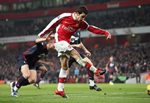 Arsenal V Bolton 2009-10 Prints: Arsenal's Triumph: 4-2 Victory Over Bolton Wanderers in the Premier League (January 2010)