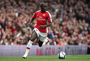 Bacary Sagna Collection: Arsenal's Triumph: Bacary Sagna Shines in 3:1 Barclays Premier League Victory over Birmingham City