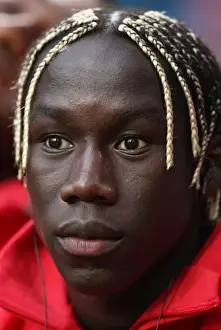Ajax V Arsenal Prints: Arsenal's Triumph: Bacary Sagna's Game-Winning Performance Against Ajax
