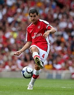 Images Dated 2nd August 2009: Arsenal's Triumph: Cesc Fabregas Stars in 3-0 Emirates Cup Victory over Rangers, 2009