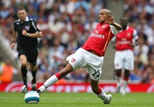 Images Dated 3rd September 2007: Arsenal's Triumph: Gael Clichy in Action vs. Portsmouth (3:1), Barclays Premier League