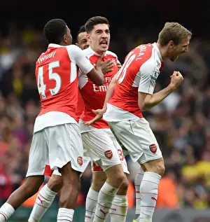 Arsenal's Triumph: Hector Bellerin's Game-Winning Goal vs. Watford (April 2016)