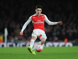 Arsenal v Sunderland FA Cup 2015-16 Collection: Arsenal's Triumph: Hector Bellerin's Standout Performance in FA Cup Victory over Sunderland (3-1)