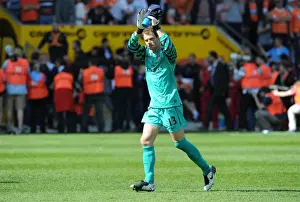 Blackpool V Arsenal 2010-2011 Prints: Arsenal's Triumph: Jens Lehmann's Unforgettable Performance in Arsenal's 3-1 Victory over Blackpool
