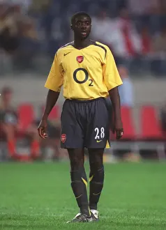 Arsenal's Triumph: Kolo Toure's Victory in the 1-0 Win Against Ajax, Amsterdam Tournament 2005