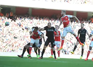 Arsenal V Liverpool 2016-17 Prints: Arsenal's Triumph Over Liverpool: Calum Chambers Decisive Goal (2016-17)