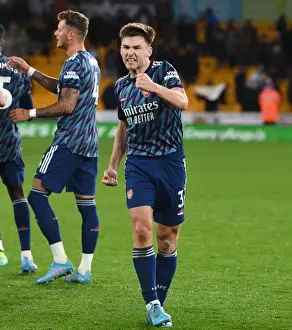 Arsenal's Triumph at Molineux: Kieran Tierney's Euphoric Moment