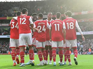 Arsenal's Triumph: Nelson Scores Third in Arsenal's Victory over Nottingham Forest (2022-23)