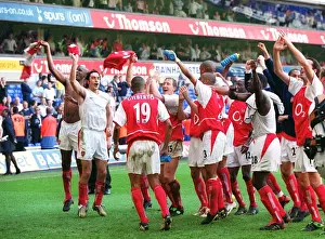 Tottenham V Arsenal Prints: Arsenal's Triumph: Premier League Victory at White Hart Lane, 2004