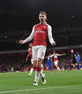 Arsenal's Triumph: Ramsey's Hat-Trick Against Leicester City (2017-18)
