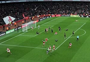 Images Dated 4th March 2023: Arsenal's Triumph: Reiss Nelson Scores the Thrilling Third Goal vs