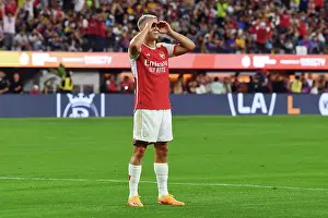 Arsenal's Triumph: Trossard Scores Three as Gunners Top Barcelona in Pre-Season Friendly