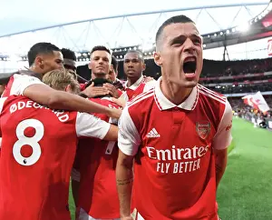 Arsenal's Triumph: Xhaka Scores the Third Goal Against Liverpool in the 2022-23 Premier League