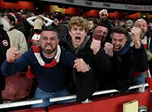 Arsenal's Triumphant Third Goal: Celebrating Victory Over Manchester United in the 2022-23 Premier League