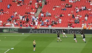 Arsenal V Portsmouth 2007-08 Prints: Arsenal's Triumphant Preparation: 3-1 Victory over Portsmouth in the Barclays Premier League (2007)