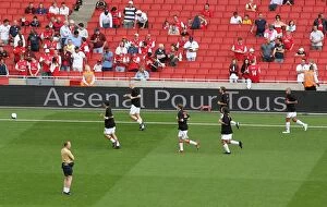 Images Dated 3rd September 2007: Arsenal's Triumphant Warm-Up: 3-1 Victory over Portsmouth (2007), Emirates Stadium