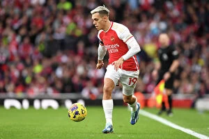 Arsenal v Sheffield United 2023-24 Collection: Arsenal's Trossard in Action: Arsenal FC vs Sheffield United, Premier League 2023-24