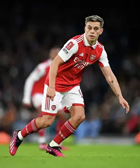 Manchester City V Arsenal 2022-23 Prints: Arsenal's Trossard Faces Manchester City in FA Cup Fourth Round