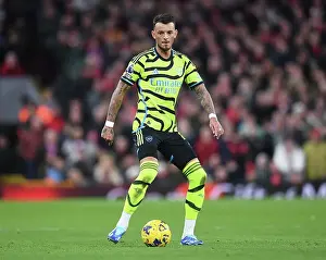 Arsenal's Trossard Goes Head-to-Head with Liverpool at Anfield (2023-24)