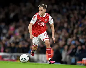 Manchester City V Arsenal 2022-23 Prints: Arsenal's Trossard Goes Head-to-Head with Manchester City in FA Cup Clash