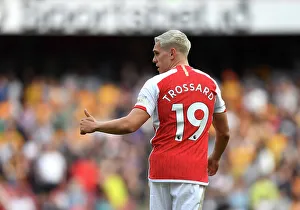 Arsenal V Wolverhampton Wanderers 2022-23 Prints: Arsenal's Trossard Reacts: Arsenal FC vs