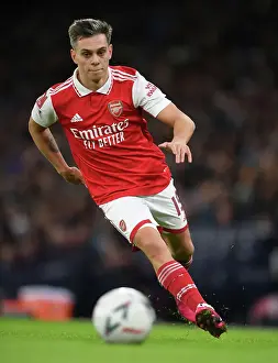 Manchester City V Arsenal 2022-23 Prints: Arsenal's Trossard Readies for FA Cup Battle against Manchester City