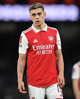 Manchester City V Arsenal 2022-23 Prints: Arsenal's Trossard Ready for FA Cup Battle Against Manchester City