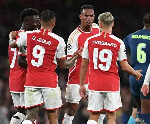 Arsenal's Trossard Scores Brace: Arsenal 2-0 PSV Eindhoven, Champions League 2023/24