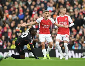 Arsenal's Trossard Scores Brilliant Goal in Premier League Victory over Crystal Palace (2023-24)