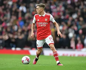 Arsenal V Leeds United 2022-23 Prints: Arsenal's Trossard Shines: Outshining Leeds United in Premier League Showdown