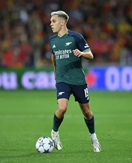 RC Lens V Arsenal 2023-24 Prints: Arsenal's Trossard Shines: RC Lens vs. Arsenal in the 2023/24 UEFA Champions League