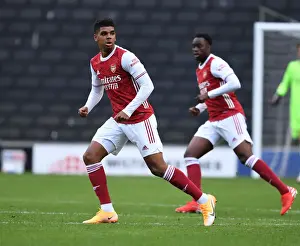 Arsenal's Tyreece John-Jules in Action during MK Dons Pre-Season Friendly, 2020