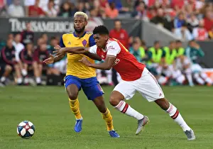 Arsenal's Tyreece John-Jules Goes Head-to-Head with Colorado Rapids Kellyn Acosta in Pre-Season Clash
