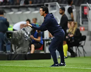 Arsenal's Unai Emery Takes Charge Against SS Lazio in 2018 Pre-Season Friendly