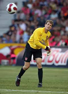 Salzburg V Arsenal 2007-08 Prints: Arsenal's Unbeatable Wall: Jens Lehmann's Historic Shutout Against Salzburg
