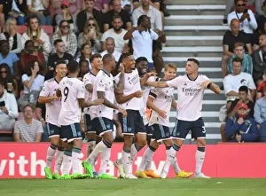Arsenal's Unforgettable Comeback: A Team Effort with Goals from Saliba, Xhaka, Odegaard, Partey, Martinelli, Jesus, and White vs. AFC Bournemouth (2022-23)
