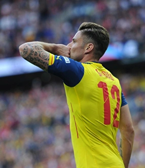 Arsenal's Unforgettable FA Cup Final Triumph: Olivier Giroud's Game-Winning Goal (4-0) vs Aston Villa