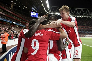 Arsenal V Celtic 2009-10 Prints: Arsenal's Unforgettable Victory